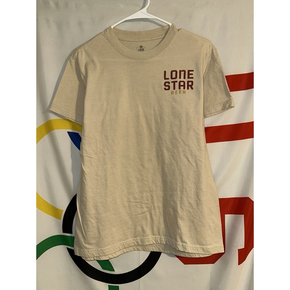 Lone Star Beer T Shirt Mens Medium Texas